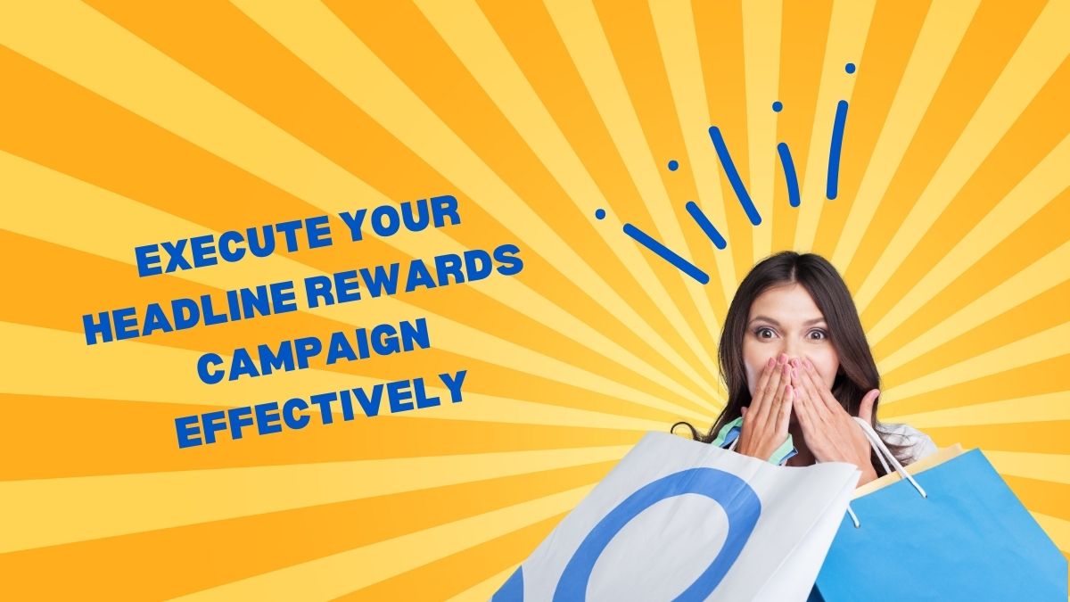 Woman surprised at winning a prize when shopping