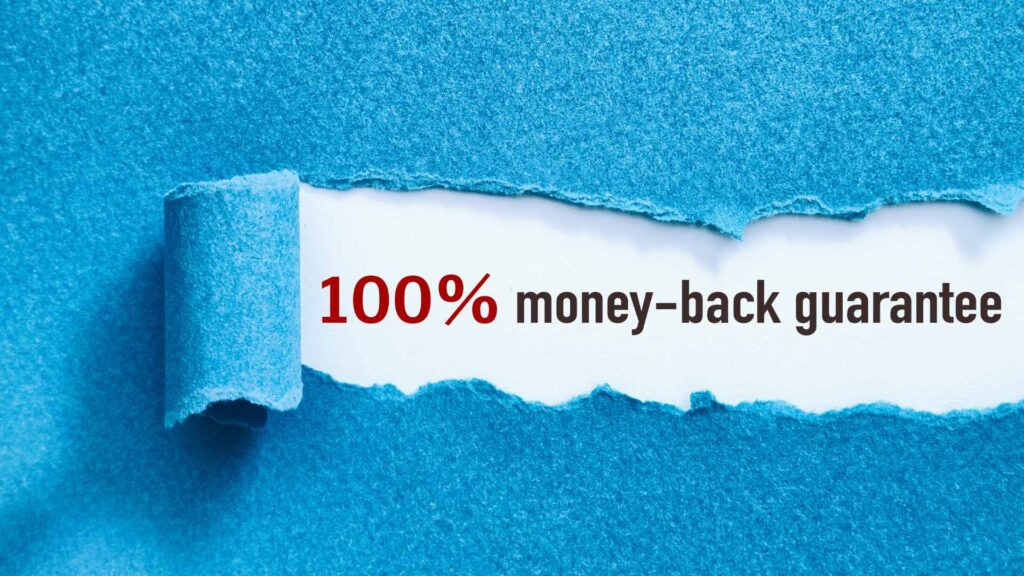 Money-back guarantee